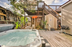 1 Mi to French Quarter NOLA Home with Hot Tub!